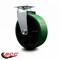 Service Caster 6 Inch Green Poly on Cast Iron Wheel Swivel Caster with Ball Bearing SCC SCC-20S620-PUB-GB - alternate 3